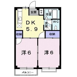 エルディム南條の物件間取画像